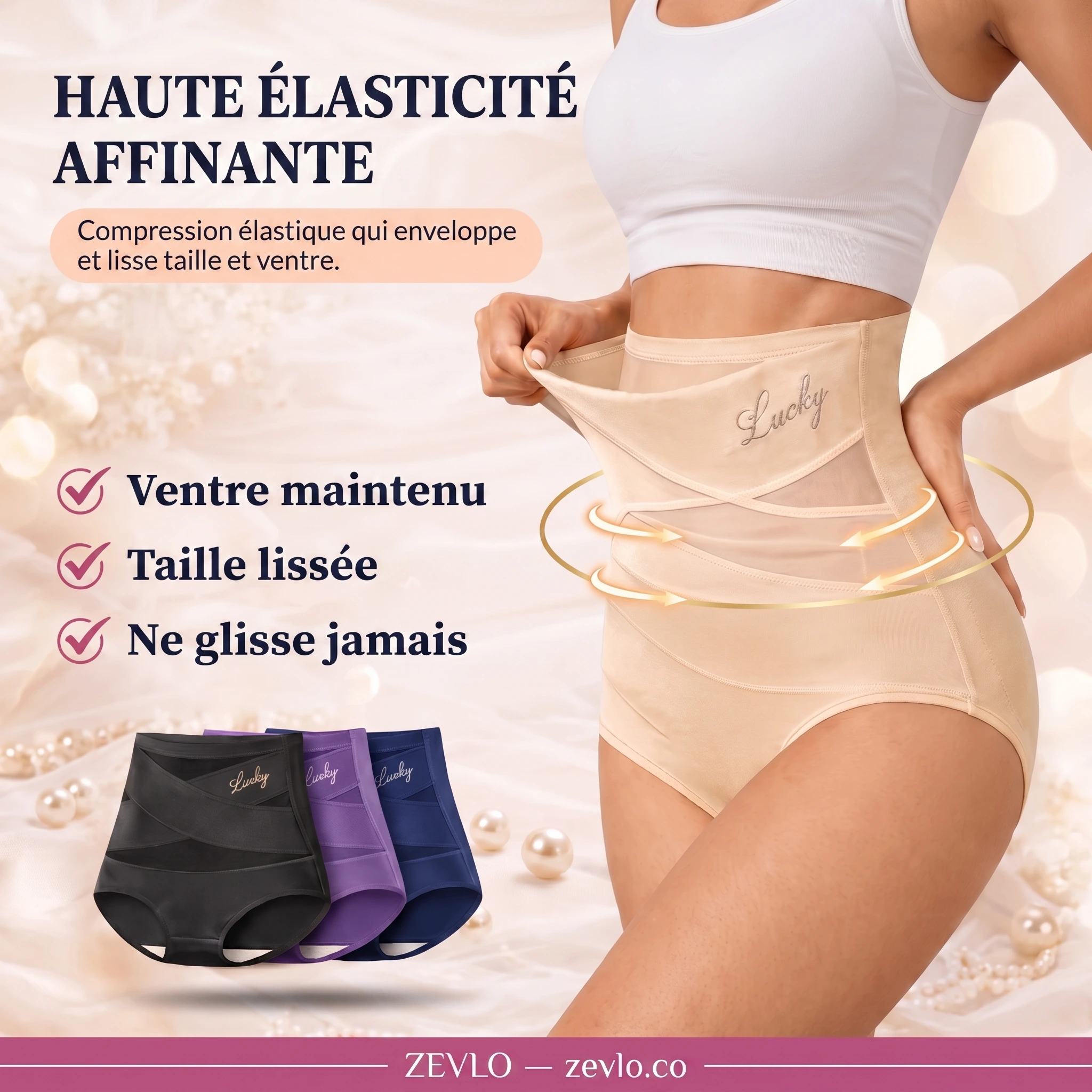 Culotte Gainante Ventre Lisse Zevlo™ — visuel 5 sur 15